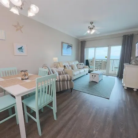 10Th Floor Crystal Tower 2 Bedroom Condo With 2 Outdoor Pools, Lazy River, Heated Indoor Pool, And Direct Beach Access